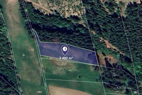 plot for sale, 3,492 m², Čistá u Horek, Liberecký Region plot for sale, 3,492 m², Čistá u Horek, Liberecký Region