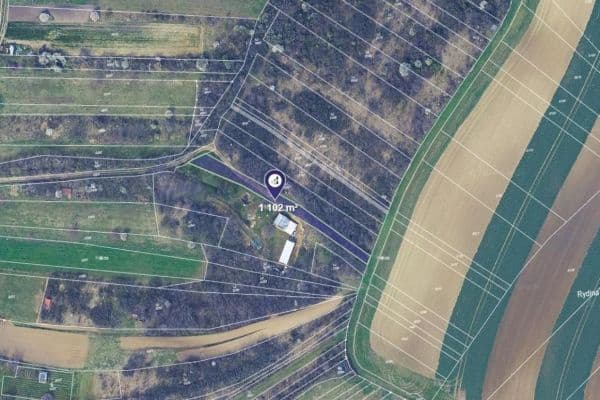 plot for sale, 1,102 m², Bošovice plot for sale, 1,102 m², Bošovice
