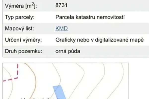 plot for sale, 8,731 m², Dobříč plot for sale, 8,731 m², Dobříč