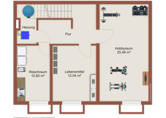 2 bedroom flat to rent, 55 m², Griesheim 2 bedroom flat to rent, 55 m², Griesheim