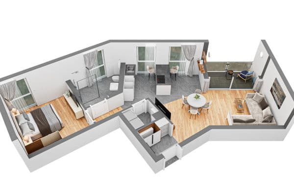 2 bedroom flat for sale, 68 m², Südstraße 45, Hamm 2 bedroom flat for sale, 68 m², Südstraße 45, Hamm