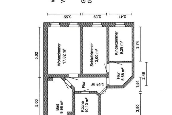 3 bedroom flat to rent, 74 m², Gutenbergstr. 32, Chemnitz, Saxony 3 bedroom flat to rent, 74 m², Gutenbergstr. 32, Chemnitz, Saxony
