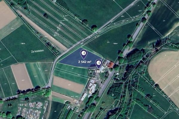 plot for sale, 2,740 m², Kamenice, Vysočina Region plot for sale, 2,740 m², Kamenice, Vysočina Region