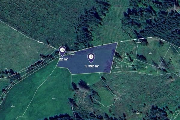 plot for sale, 5,414 m², Kamenice, Vysočina Region plot for sale, 5,414 m², Kamenice, Vysočina Region