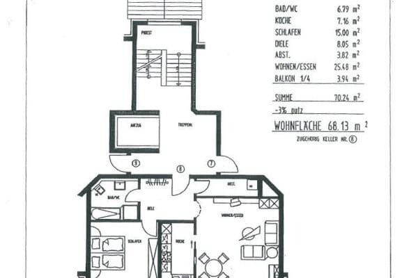 2 bedroom flat to rent, 68 m², Pommernstr. 19, Waldshut-Tiengen, Baden-Württemberg 2 bedroom flat to rent, 68 m², Pommernstr. 19, Waldshut-Tiengen, Baden-Württemberg