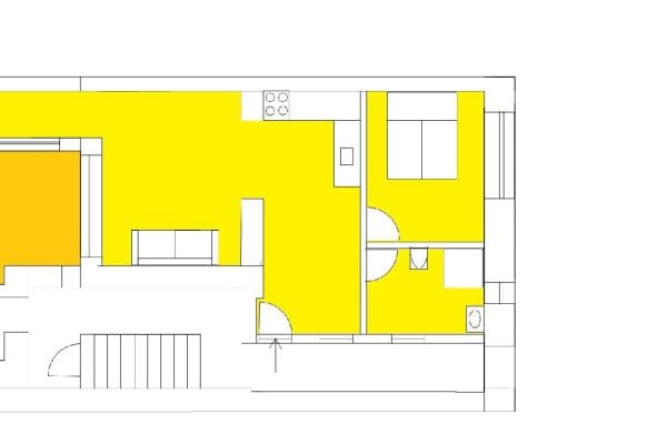 2 bedroom with open-plan kitchen flat for sale, 51 m², Žižkova, Český Brod 2 bedroom with open-plan kitchen flat for sale, 51 m², Žižkova, Český Brod