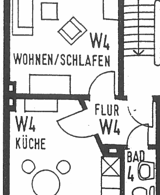 1 bedroom flat to rent, 35 m², Reinarzstr. 39, Krefeld 1 bedroom flat to rent, 35 m², Reinarzstr. 39, Krefeld
