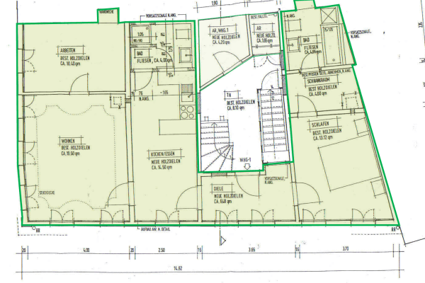 2 bedroom with open-plan kitchen flat to rent, 90 m², Karolinenstraße 17, Bamberg, Bavaria 2 bedroom with open-plan kitchen flat to rent, 90 m², Karolinenstraße 17, Bamberg, Bavaria