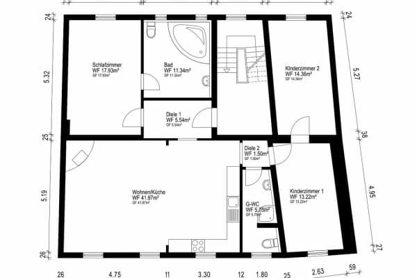 4 bedroom flat to rent, 112 m², Bochum 4 bedroom flat to rent, 112 m², Bochum