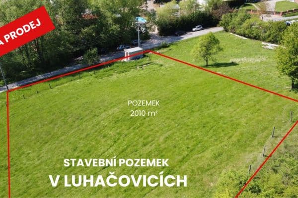 plot for sale, 2,010 m², V Drahách, Luhačovice plot for sale, 2,010 m², V Drahách, Luhačovice