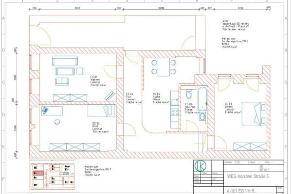 3 bedroom flat for sale, 91 m², Berlin, Berlin 3 bedroom flat for sale, 91 m², Berlin, Berlin