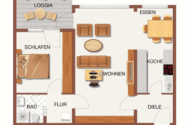1 bedroom with open-plan kitchen flat to rent, 67 m², Frölingstraße 5c, Bad Homburg vor der Höhe 1 bedroom with open-plan kitchen flat to rent, 67 m², Frölingstraße 5c, Bad Homburg vor der Höhe