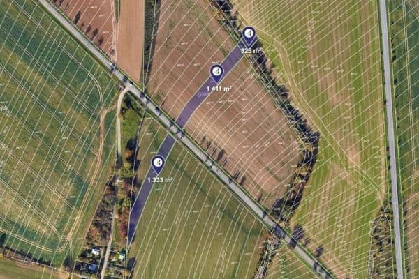 plot for sale, 3,142 m², Rozdrojovice plot for sale, 3,142 m², Rozdrojovice