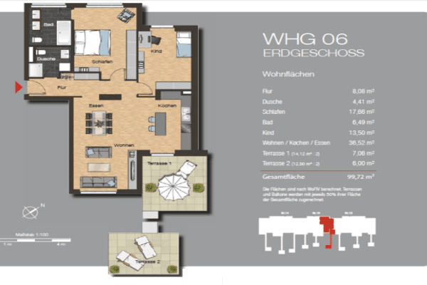3 bedroom flat to rent, 100 m², Carl-Schurz-Str. 16, Bad Kreuznach 3 bedroom flat to rent, 100 m², Carl-Schurz-Str. 16, Bad Kreuznach