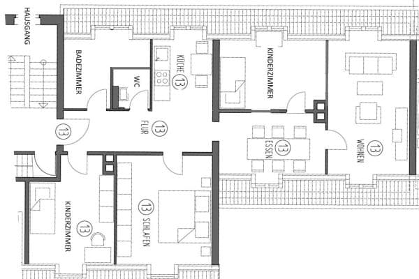 5 bedroom flat to rent, 89 m², Hardenbergplatz 8, Nürnberg 5 bedroom flat to rent, 89 m², Hardenbergplatz 8, Nürnberg