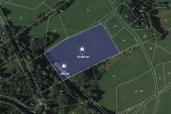 plot for sale, 12,944 m², Chuchelna plot for sale, 12,944 m², Chuchelna
