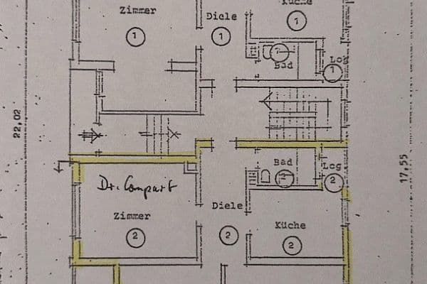 3 bedroom flat for sale, 82 m², Mannheim 3 bedroom flat for sale, 82 m², Mannheim