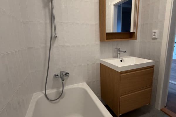 2 bedroom with open-plan kitchen flat to rent, 59 m², V Dolině, Praha 2 bedroom with open-plan kitchen flat to rent, 59 m², V Dolině, Praha