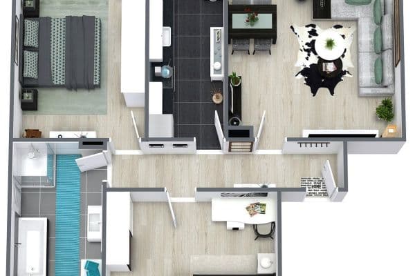 3 bedroom flat to rent, 71 m², Äußere Crimmitschauer Straße 33, Meerane 3 bedroom flat to rent, 71 m², Äußere Crimmitschauer Straße 33, Meerane