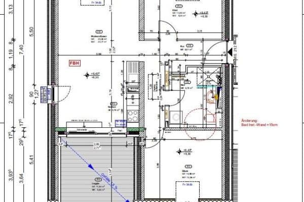 3 bedroom flat to rent, 59 m², George-Washington-Str. 36, Baden-Württemberg - Mannheim 3 bedroom flat to rent, 59 m², George-Washington-Str. 36, Baden-Württemberg - Mannheim