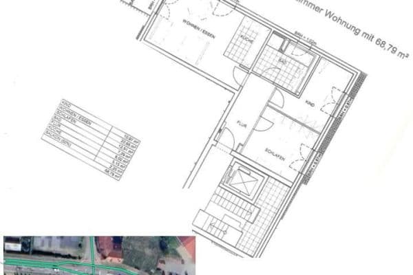 3 bedroom flat for sale, 69 m², Berliner Str. 109B, Werder 3 bedroom flat for sale, 69 m², Berliner Str. 109B, Werder