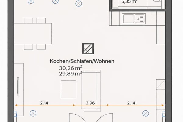 1 bedroom flat to rent, 45 m², Heißener Str., Mülheim a. d. Ruhr 1 bedroom flat to rent, 45 m², Heißener Str., Mülheim a. d. Ruhr