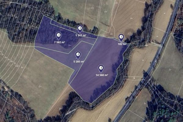 plot for sale, 21,297 m², Ludkovice plot for sale, 21,297 m², Ludkovice