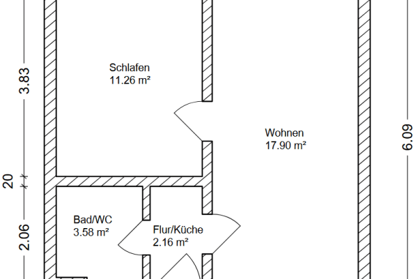 2 bedroom flat for sale, 35 m², Leipziger Straße 2 b, Markranstädt 2 bedroom flat for sale, 35 m², Leipziger Straße 2 b, Markranstädt