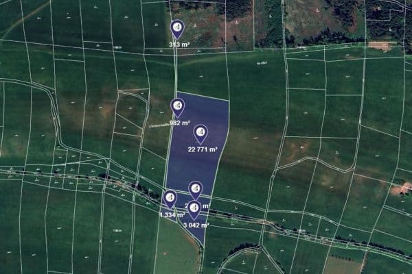 plot for sale, 31,439 m², Čistá u Horek, Liberecký Region plot for sale, 31,439 m², Čistá u Horek, Liberecký Region