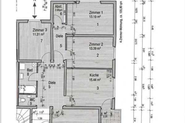 3 bedroom with open-plan kitchen flat for sale, 110 m², Sonnenberg, Überlingen 3 bedroom with open-plan kitchen flat for sale, 110 m², Sonnenberg, Überlingen