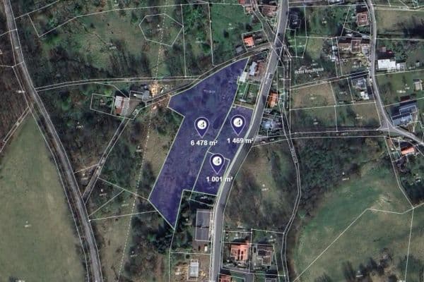 plot for sale, 4,757 m², Nový Bor plot for sale, 4,757 m², Nový Bor