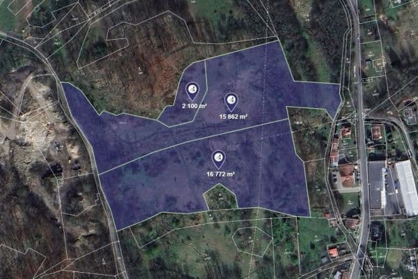 plot for sale, 28,595 m², Nový Bor plot for sale, 28,595 m², Nový Bor
