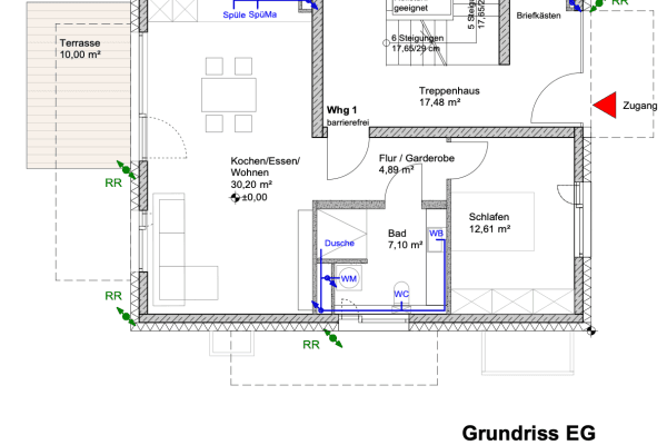 2 bedroom flat to rent, 59 m², Kidlerstraße 20a, München, Bavaria 2 bedroom flat to rent, 59 m², Kidlerstraße 20a, München, Bavaria