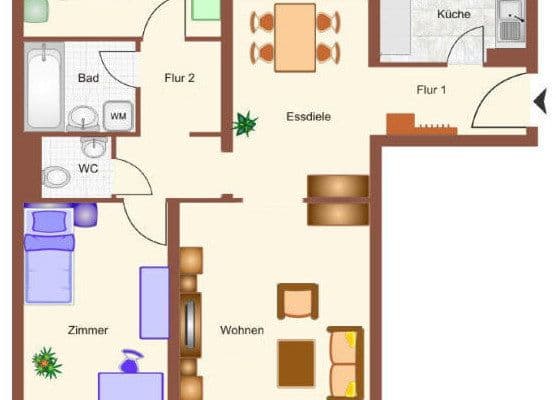 2 bedroom with open-plan kitchen flat to rent, 84 m², Robert-Koch-Str. 38, Ottobrunn, Bavaria 2 bedroom with open-plan kitchen flat to rent, 84 m², Robert-Koch-Str. 38, Ottobrunn, Bavaria