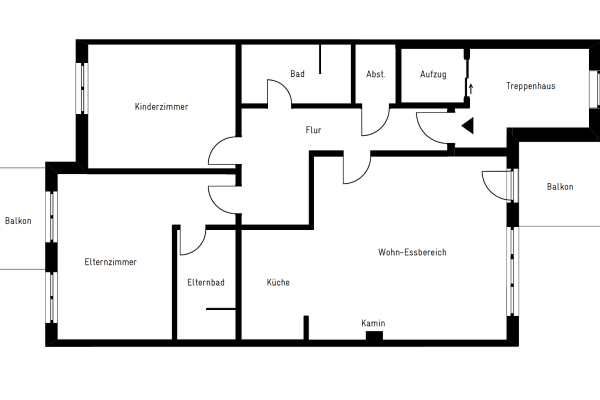 3 bedroom flat to rent, 107 m², Hilden 3 bedroom flat to rent, 107 m², Hilden