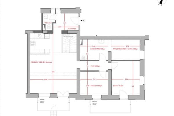 4 bedroom flat for sale, 110 m², Hohenzollernring 18c, Berlin 4 bedroom flat for sale, 110 m², Hohenzollernring 18c, Berlin