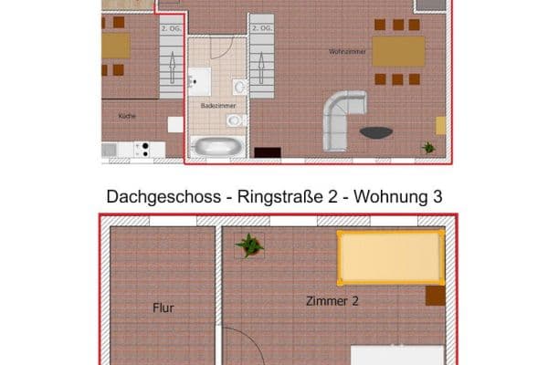 4 bedroom flat to rent, 142 m², Ringstraße 2, Radenbeck 4 bedroom flat to rent, 142 m², Ringstraße 2, Radenbeck