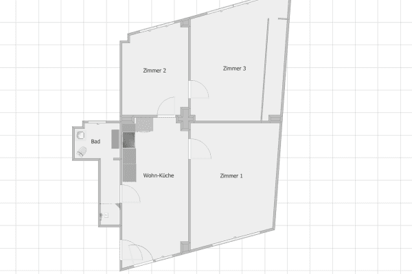 4 bedroom flat to rent, 80 m², Mittelstraße 2, Fürstenwalde 4 bedroom flat to rent, 80 m², Mittelstraße 2, Fürstenwalde