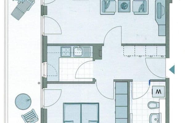 2 bedroom flat to rent, 54 m², Max-Friedlaender-Bogen 5, München, Bavaria 2 bedroom flat to rent, 54 m², Max-Friedlaender-Bogen 5, München, Bavaria