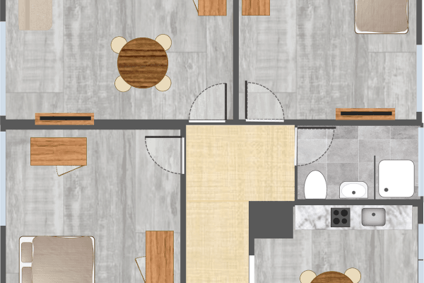 3 bedroom flat to rent, 63 m², Spreuergasse 37, Stuttgart 3 bedroom flat to rent, 63 m², Spreuergasse 37, Stuttgart