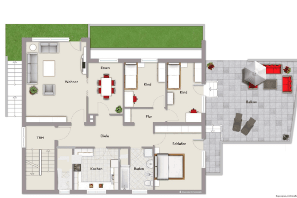 3 bedroom with open-plan kitchen flat to rent, 135 m², Heinrich-Weber-Str. 37, Heppenheim 3 bedroom with open-plan kitchen flat to rent, 135 m², Heinrich-Weber-Str. 37, Heppenheim