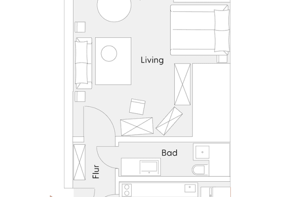 1 bedroom flat to rent, 33 m², Berlin, Berlin 1 bedroom flat to rent, 33 m², Berlin, Berlin