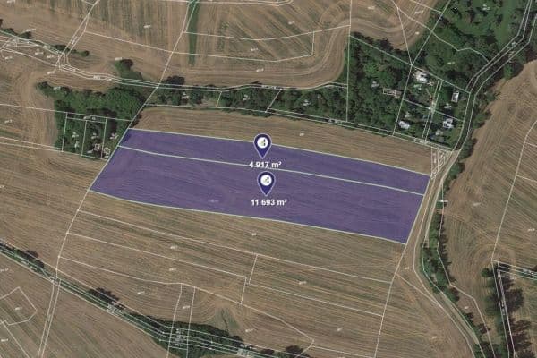 plot for sale, 8,305 m², Dolní Bousov plot for sale, 8,305 m², Dolní Bousov