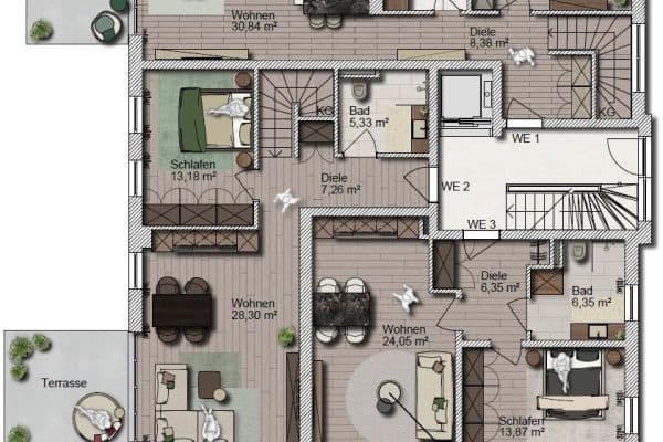 3 bedroom flat for sale, 73 m², Heuglinstr. 32, München, Bavaria 3 bedroom flat for sale, 73 m², Heuglinstr. 32, München, Bavaria