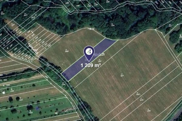 plot for sale, 1,267 m², Loukov plot for sale, 1,267 m², Loukov