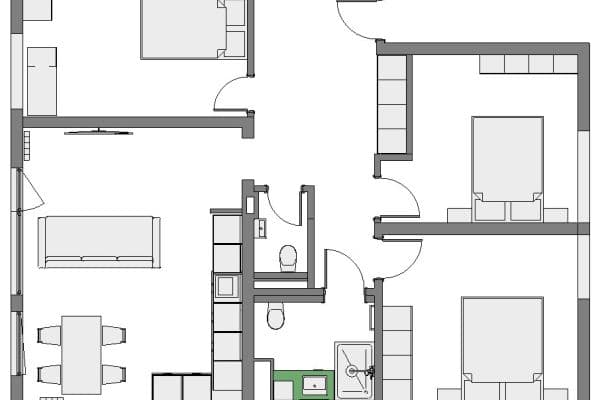 4 bedroom flat to rent, 92 m², Mulheim an der Ruhr 4 bedroom flat to rent, 92 m², Mulheim an der Ruhr