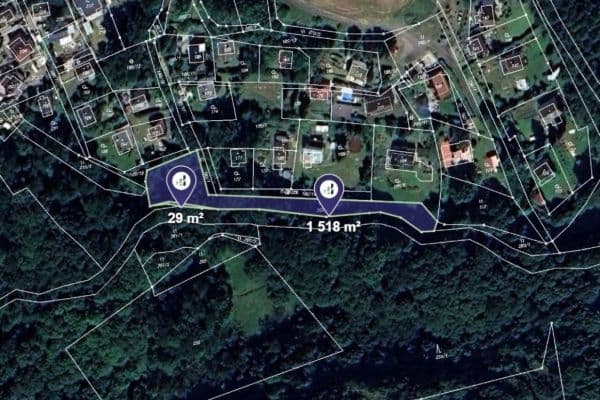 plot for sale, 1,839 m², Velké Chvojno plot for sale, 1,839 m², Velké Chvojno