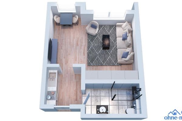 1 bedroom flat to rent, 40 m², Am Gulloh 111, Dortmund, North Rhine-Westphalia 1 bedroom flat to rent, 40 m², Am Gulloh 111, Dortmund, North Rhine-Westphalia