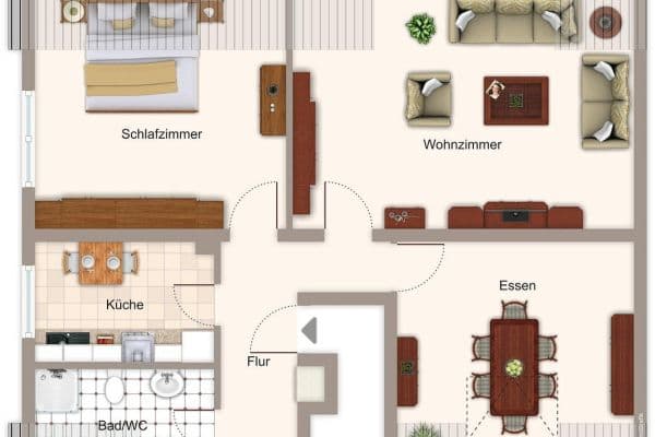 3 bedroom flat to rent, 68 m², Kirchhohl 33, Vallendar 3 bedroom flat to rent, 68 m², Kirchhohl 33, Vallendar