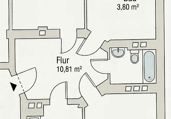 3 bedroom flat for sale, 87 m², Wurzener Str. 31, Dresden, Saxony 3 bedroom flat for sale, 87 m², Wurzener Str. 31, Dresden, Saxony